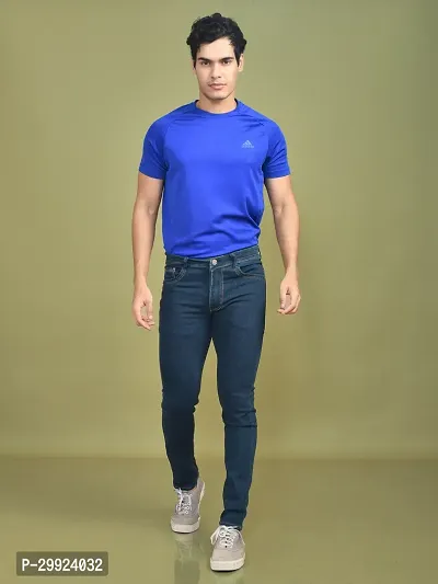 Stylish Denim Solid Jeans for Men-thumb3