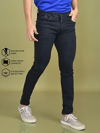 Stylish Denim Solid Jeans for Men-thumb1