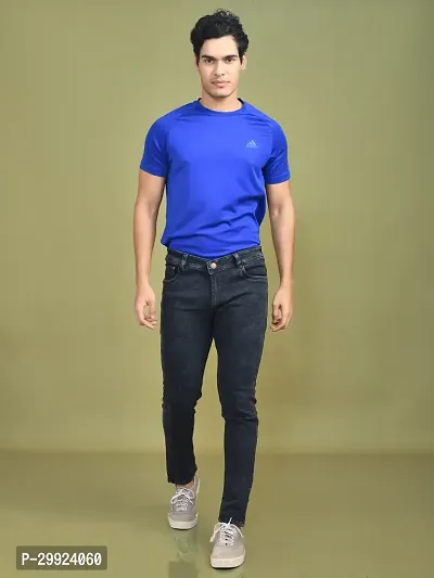 Stylish Denim Solid Jeans for Men-thumb3