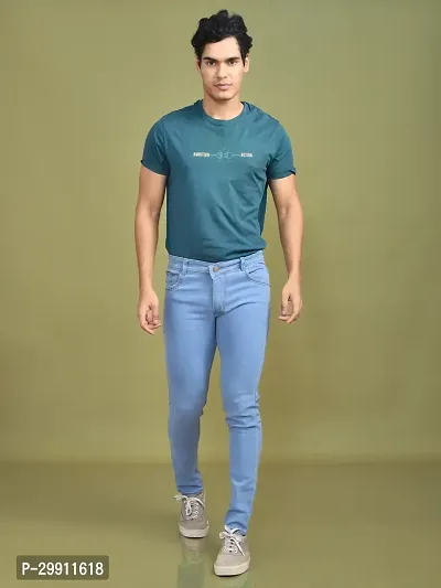 Stylish Denim Solid Jeans for Men-thumb2