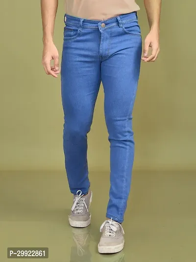 Stylish Denim Solid Jeans for Men