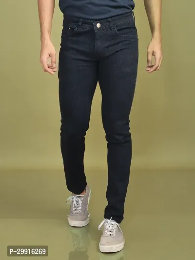 Stylish Denim Solid Jeans for Men