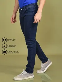 Stylish Denim Solid Jeans for Men-thumb1