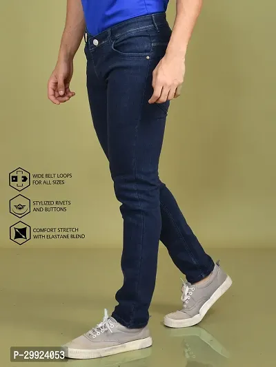 Stylish Denim Solid Jeans for Men-thumb2