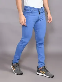 Stylish Denim Solid Jeans for Men-thumb3