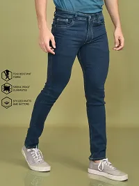 Stylish Denim Solid Jeans for Men-thumb2