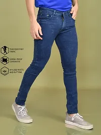 Stylish Denim Solid Jeans for Men-thumb2