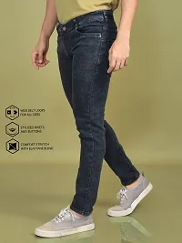 Stylish Denim Solid Jeans for Men-thumb1