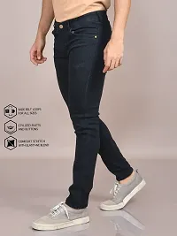 Stylish Denim Solid Jeans for Men-thumb2