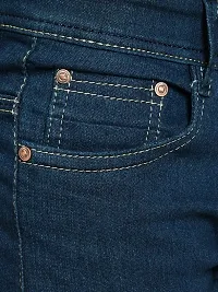 Classic Denim Solid Jeans For Men-thumb3