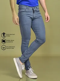 Stylish Denim Solid Jeans for Men-thumb1