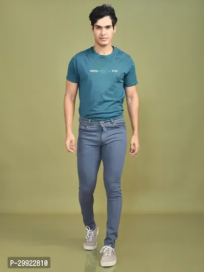 Stylish Denim Solid Jeans for Men-thumb4