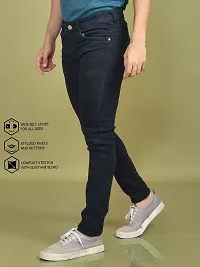 Stylish Denim Solid Jeans for Men-thumb1