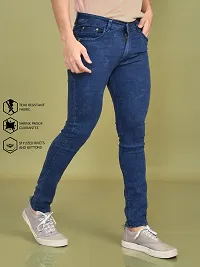 Stylish Denim Solid Jeans for Men-thumb4