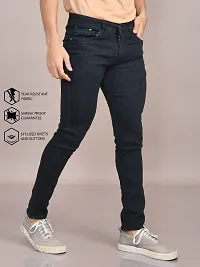 Stylish Denim Solid Jeans for Men-thumb1