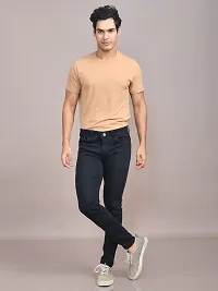 Stylish Denim Solid Jeans for Men-thumb3