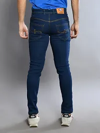 Classic Denim Solid Jeans For Men-thumb1