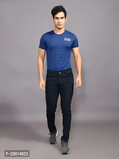 Stylish Denim Solid Jeans for Men-thumb2