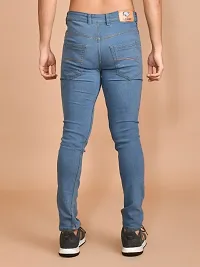 Classic Denim Solid Jeans For Men-thumb1