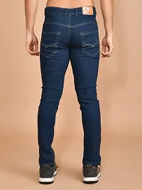 Classic Denim Solid Jeans For Men-thumb3