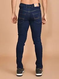 Classic Denim Solid Jeans For Men-thumb3