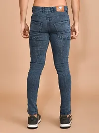 Classic Denim Solid Jeans For Men-thumb2