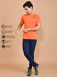 Classic Denim Solid Jeans For Men-thumb2