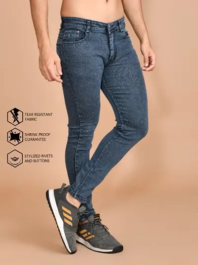Best Selling Denim Mid-Rise Jeans 