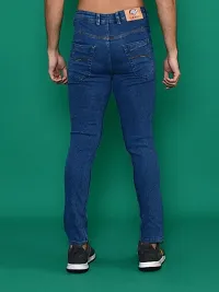 Classic Denim Mid-Rise Jeans For Men-thumb1