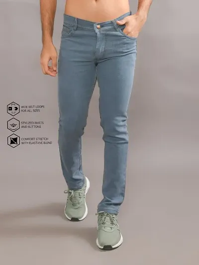 Trending Denim Mid-Rise Jeans 