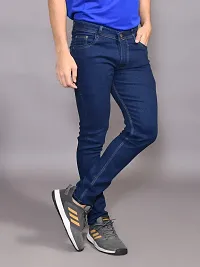 Stylish Denim Solid Jeans for Men-thumb2