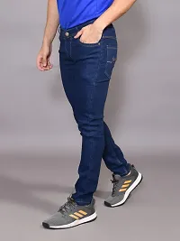 Stylish Denim Solid Jeans for Men-thumb3