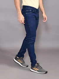 Stylish Denim Solid Jeans for Men-thumb4