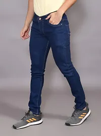 Stylish Denim Solid Jeans for Men-thumb1