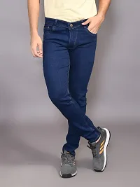 Stylish Denim Solid Jeans for Men-thumb2