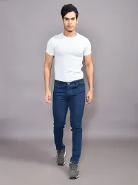 Stylish Denim Solid Jeans for Men-thumb3