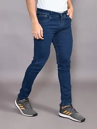 Stylish Denim Solid Jeans for Men-thumb4