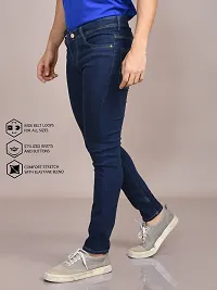 Stylish Denim Solid Jeans for Men-thumb3