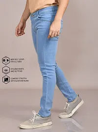 Stylish Denim Solid Jeans for Men-thumb1