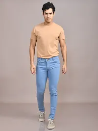 Stylish Denim Solid Jeans for Men-thumb2