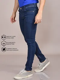 Stylish Denim Solid Jeans for Men-thumb3