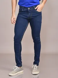 Stylish Denim Solid Jeans for Men-thumb1