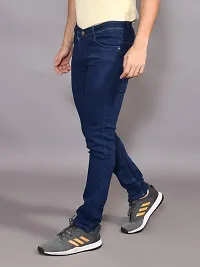 Stylish Denim Solid Jeans for Men-thumb3