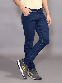 Stylish Denim Solid Jeans for Men-thumb1