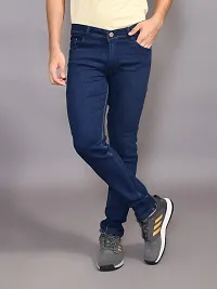 Stylish Denim Solid Jeans for Men-thumb2