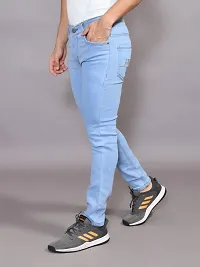 Stylish Denim Solid Jeans for Men-thumb4