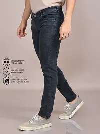 Stylish Denim Solid Jeans for Men-thumb4