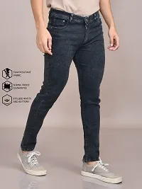 Stylish Denim Solid Jeans for Men-thumb1