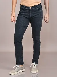 Stylish Denim Solid Jeans for Men-thumb2