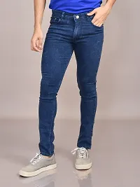 Stylish Denim Solid Jeans for Men-thumb4